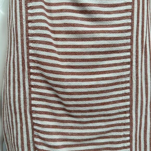 Madewell Linen Blend Button Back Dress - Picture 9 of 9